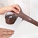 Caulk Strip for Bathtub Bathroom Pack of 2 Caulk Tape Self Adhesive PVC Waterproof Sealing Tape Edge Protector for Kitchen Countertop, Sink, Bathturb, Toilet, Gas Stove and Wall Corner, Dark Coffee