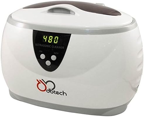 Sonic Power Professional Digital Ultrasonic Cleaning Machine - Cleans without Harmful Chemicals, Jewelry, Watches, Optics, Eyeglasses, Dentures, and Any Other Delicate Items Cleaner