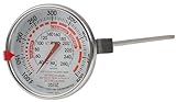 Winco 3-Inch Dial Deep Fry/Candy Thermometer with 12-Inch Probe