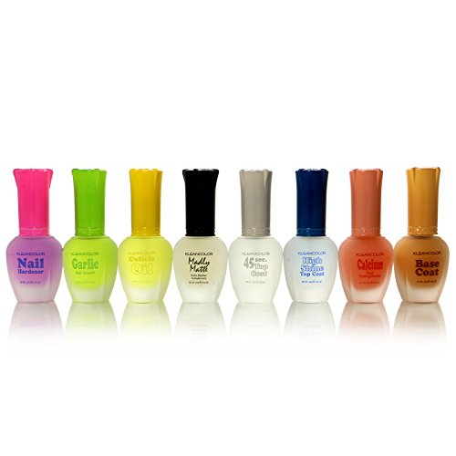 8pc Kleancolor Scented Nail Treatment Set - set of 8 color #KNP25