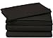 Utopia Bedding 3-Piece Combed Cotton Quilt Long Staple Fiber Queen Duvet Cover with 2 Pillow Shams, Black