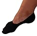 Q.T. Bamboo Women's Low Cut No Show Flat Boat Liner Hidden Socks Cotton 4 Pack