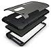 OnePlus 2 Case - TUDIA Ultra Tough OMNIX [Heavy Duty] Hybrid Full-Body Protective Case with Front Cover and Built-in Screen Protector/Impact Resistant Bumpers Cover for OnePlus Two (Metallic Slate)