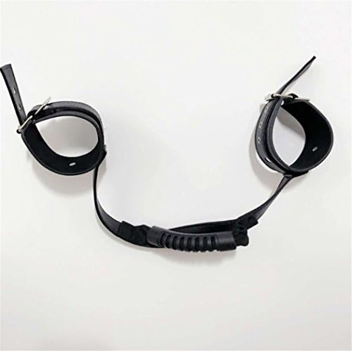 Black Handcuffed Ankle Bracelets Alternative Toy Sexy Stimulation Bundled Bound Role Play Cosplay Hallowmas Costume Masquerade