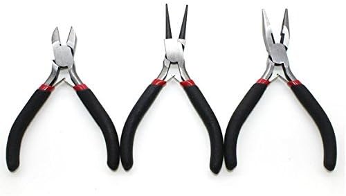 Mini Snap Ring Pliers For Jewelry Processing Small DIY Hand Tools 3 Pcs Set JY2017041404
