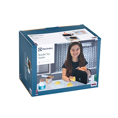 Theo Klein 7400 Electrolux Toaster , Wood I Incl Toast Slices , Butter , Fried Egg and much more I Accessories for Play… – Bild 6