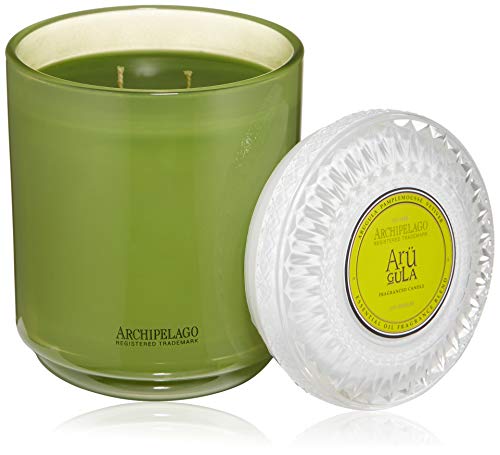 Archipelago Arugula Glass Candle, 13 Oz.