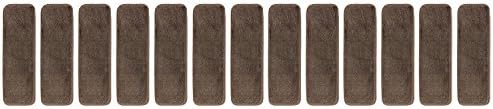 Aris Stair Tread Treads Indoor Skid Slip Resistant Carpet Stair Tread Treads Machine Washable 8 ½ inch x 26 ½ inch (Set of 13, Cappuccino)