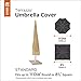 Classic Accessories Terrazzo Water-Resistant 11 Foot Patio Umbrella Cover, Patio Furniture Covers