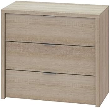 LPD Lexington Kommode mit 3 Schubladen – Eiche Finish: Amazon.de: Küche