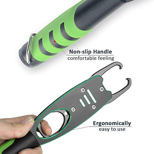 Sidomma Fishing Gripper with Scale Saltwater Fishing Gear Fishing Gifts for Men Fly Fishing Gear