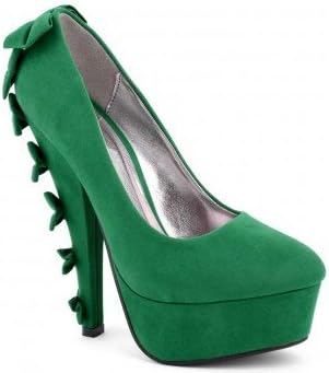 bright green heels