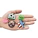 YaqinZ 100pcs/lot Various Styles Random Shoe Charms For Shoe Decoration Bracelet Wristband