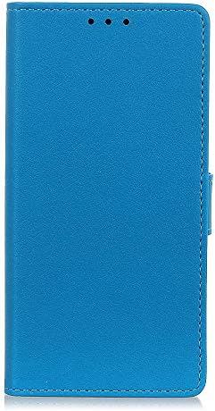 EASYCOB Leather Case for ASUS ROG Phone II ZS660KL,Ultra Slim [Magnetic Closure] PU Leather Flip Wallet Card Holders Stand with Card Slots Case Cover,Blue