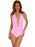 Brazilian High Waist Bikini Sexy Triangle Push Up One Piece Swimsuits In Women