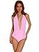 Brazilian High Waist Bikini Sexy Triangle Push Up One Piece Swimsuits In Women