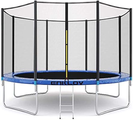 ترامبولين انكلوف الترامبولينات عالية الجودة للعب الأطفال أسرة القفز في الخارج معدات الرشاقة والتمارين بسياج 10ft Amazon Ae