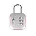 Luggage Travel Gym Lock with 3 Digit Easily Customizable Code Combination Padlock Bike Lockers Gym Travel Bags and Suitcases Get It Now and Be Safe