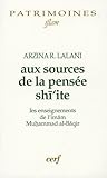 Image de Aux sources de la pensée shi'ite (French Edition)