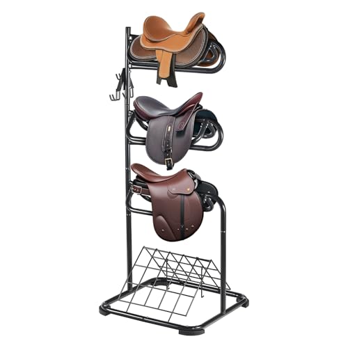 VEVOR 3-Tier Freestanding Saddle Stand