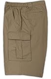 Savane Big Men's Cargo Shorts Expandable Waist