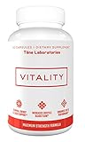 Vitality - Premium Health Booster, Increases Strength, Energy, Builds Muscle | For Men & Women | Tribulus, L-Arginine, Horny Goat Weed, Saw Palmetto