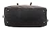 JIAO MIAO Overnight Canvas Leather Travel Tote Duffel Shoulder Handbag Bag,170805-black One Size (Hardcode)