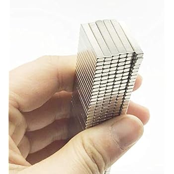 40-Piece 20x3x2mm rectangular magnet for refrigerators, craft items, whiteboards, DIY projects, office magnets, rectangular magnets.-Hmikci