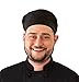 Chef Hat - Boldways Skull Cap (Large, Black)