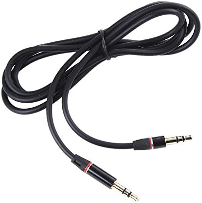 BLK 3.5mm 1/8" Audio Aux Cable Cord Lead for Logitech UE Boom Bluetooth Speaker