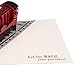 Harry Potter Hogwarts Express Platform 9 3/4 Pop-Up Card - Deluxe Handcrafted Pop Up Card - All Occasions, Inspirational - 5 x 7
