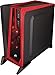 Corsair CC-9011085-WWCORSAIR CARBIDE SPEC-ALPHA Mid-Tower Gaming Case- Black/Red
