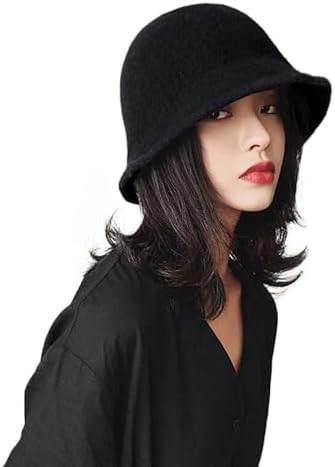 August T. Black Floppy Hat August Hats Flower Applique Floppy Hat, Black, One Size at  main image 2