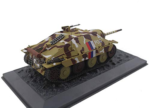 SY-Heat Legierungs-Tank-Modell, Simulation Tank Militärmodell Jagdpanzer 38 Hetzer Replik 1/43 Deutsche Gepanzerte… – Bild 6