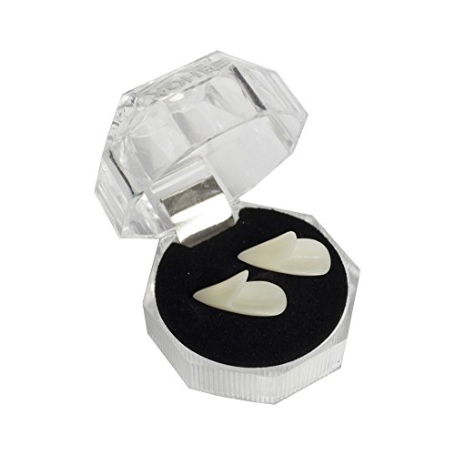 YOHEE 3 Pairs Vampire Teeth Fangs Dentures Cosplay Props Halloween Costume Props Party Favors