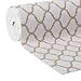 Duck Non-Adhesive Shelf Liner Solid Grip EasyLiner, 12-inch x 7 Feet, Taupe Quatrefoil