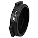 JJC ALC-LX7BK Self-Retaining Auto Open Close Front Lens Cap Compatible For Panasonic Lumix LX7 And Leica D-Lux6 Black Fits Filter