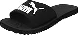 PUMA Purecat 2.0 Slide Sandals Unisex Black White UK Twelve