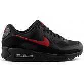Nike Air Max 90 Men's Shoes (Black/Black/Tough Red)