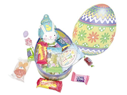 UPC 769748986600, Happy Easter ~ Glitter Egg Shaped Nesting Boxes Filled with Assorted Treats (Small)