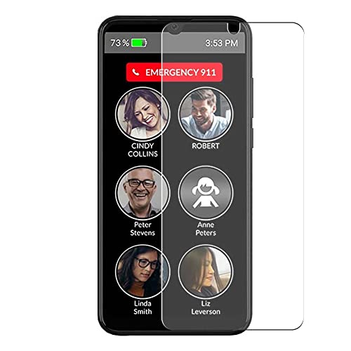 Puccy 3 Pack Screen Protector Film, compatible with Raz Memory Cell Phone (for Alzheimer s Dementia) TPU Guard （ Not Tempered Glass Protectors）