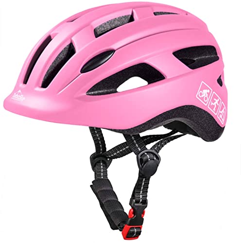 TurboSke Toddler Bike Helmet, Kid's MultiSport Adjustable Helmet for