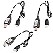 XiaoPengYo Quadcopter 7.4V Lipo Battery Charger USB Charger Cable for Syma X8 & H502S H502E H501S H501C & Bugs 3 B3 Drone F100 Drone & F100 Ghost Drone