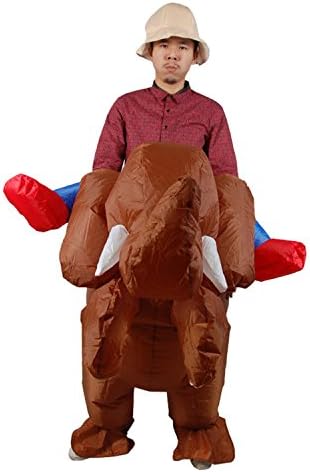 Wecloth Halloween Costume Inflatable Suit Elephant Cosplay Funny Party Dress Bodysuit