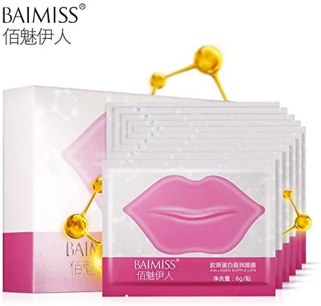 Fashlady™ Baimiss Collagen Lip Mask Lip Film Moisturizing Exfoliating Lips Care Beauty Essentials Without Box (Shelf Life On The Box)