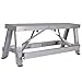 Goplus® Adjustable Tool Professional Aluminum Drywall Bench Walk-Up 18