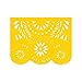 RICO RICO - Plastic Papel Picado 1 Pack, Ideal for a Mexican Fiesta, Cinco de Mayo, Mexican Themed Party and Fiesta Party Decorations,16 Feet Long - 10 Unique Designs.