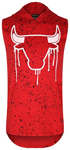 Chicago bulls sleeveless hoodie Clearance