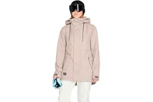 Volcom Women's Fawn Insulated Snowboard Ski Winter Hooded Jacket