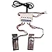 Wwman 2pcs 3.7V 350mah Batteries and 1to3 Battery Charger for UDI U818A WiFi FPV U845 WiFi FPV Rc Quadcopter Drone Spare Parts